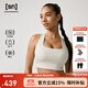 SN羊毛運動(dòng)內衣背心式抹胸無(wú)痕運動(dòng)高彈抗起球文胸內衣bra運動(dòng)上衣 霧白 M
