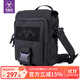 MAXGEAR 馬蓋先西北風(fēng)單肩斜挎包 商務(wù)公文包 戶(hù)外軍迷戰術(shù)運動(dòng)休閑通勤 黑色