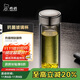 希諾（HEENOOR）抗菌玻璃杯高檔泡茶杯子男車(chē)載水杯2025新款鈦杯XN-T623 380mL