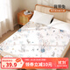 歐孕嬰兒隔尿墊可水洗護理墊干爽透氣微柔大尺寸整床隔尿姨媽墊 背帶兔【隔尿隔臟】 100x80cm