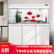 森森超白魚(yú)缸水族箱客廳大型底濾專(zhuān)業(yè)龍魚(yú)缸智能生態(tài)懶人魚(yú)缸 珍珠白 專(zhuān)業(yè)款 長(cháng)176x寬61x高163cm（5代水槽）