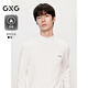 GXG男裝長(cháng)袖T恤多色基礎打底發(fā)熱保暖半高領(lǐng)長(cháng)袖 米白 L