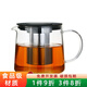 沉弗 玻璃加厚直火壺 耐熱過(guò)濾茶具 煤氣電陶爐可加熱水壺 大容量熱水壺 1500ML