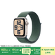 Apple/蘋(píng)果 Watch SE 智能手表GPS款40毫米星光色鋁金屬表殼湖綠色回環(huán)式運動(dòng)表帶MXF63CH/B
