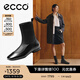 愛步（ECCO）靴子女 時尚潮流百搭經(jīng)典平底牛皮輕奢女靴 舞悅244403 黑色24440351052 37