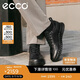 愛(ài)步（ECCO）25年早秋新款牛皮軟底舒適防水休閑鞋男 靈動(dòng)混合512334 黑色43
