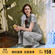 森馬（Semir）套裝女小心機短上衣高腰半身裙2025夏拼接蕾絲兩件套107425117010