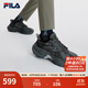 斐樂(lè )（FILA）蕨草鞋FERN男鞋戶(hù)外老爹鞋休閑鞋時(shí)尚舒適運動(dòng)鞋 陰影灰/黑-DB 42
