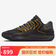 耐克NIKE男子籃球鞋 KD18 EP 運(yùn)動(dòng)鞋HV1991-002黑/灰/黃 43