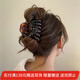 向晚發(fā)夾盤(pán)發(fā)抓夾簡(jiǎn)約發(fā)夾后腦勺盤(pán)發(fā)抓夾大號高級感鯊魚(yú)夾中秋節禮物