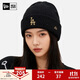 NEW ERA針織帽MLB帽子紐亦華毛線(xiàn)帽子冬季男女LA保暖冷帽60284986