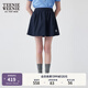 Teenie Weenie小熊女裝半身裙2025年夏季新款甜美少女感休閑蓬蓬裙 藏青色 M