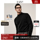 漢尼（HANY）【A級100純羊絨】羊絨衫毛衣男士半高領(lǐng)黑色羊毛衫男裝打底衫秋季 塔爾薩曜石黑 【半高領(lǐng)】 L 【建議130-150斤】