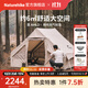 Naturehike挪客亙6.3棉布充氣帳篷 戶(hù)外露營(yíng)野營(yíng)野餐雙人加厚精致小屋大空間 流沙金