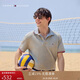 Tommy Hilfiger【輕柔感】夏季男裝透氣珠地網(wǎng)眼短袖T恤鑲邊翻領(lǐng)POLOJ9195