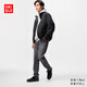 優(yōu)衣庫男裝/男女同款EZY DENIM牛仔褲/水洗產(chǎn)品彈力長(cháng)褲479314 475597/06鉛灰色 M /170/80A