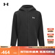 安德瑪（UNDERARMOUR）秋冬EF Bonded男子抓絨運動(dòng)休閑連帽夾克外套6010175 黑色001 XL