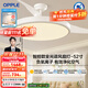 歐普（OPPLE）客廳風(fēng)扇燈吊扇燈隱形臥室餐廳吊燈高顯色調光大風(fēng)量靜音吊扇 全光譜【52寸白色90瓦】智控調風(fēng)調光