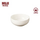 無(wú)印良品（MUJI）米瓷碗 餐具 湯碗 飯碗 面碗 小 直徑11.5*高 5cm