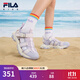 FILA斐樂(lè )兒童童鞋涼鞋2025年夏季新款男女中大童防滑運動(dòng)老爹鞋子 薰衣草藍/淺薰衣草紫-LL 40 內長(cháng)25.0cm
