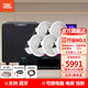 JBL 吸頂音響套裝 5.1聲道家庭影院 立體環(huán)繞聲 背景音樂(lè )客廳 吊頂喇叭家用電視K歌卡拉OK音箱 【5.1影院】12CT 5只+X690Bt+低音炮