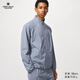 優(yōu)衣庫合作款男裝高彈力運動(dòng)茄克防紫外線(xiàn)外套夾克輕薄480411 05 天灰色 L /175/100A