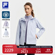 FILA 斐樂(lè )官方女裝沖鋒衣夾克二合一2025冬新款健身運動(dòng)寬松連帽外套 風(fēng)鈴草紫-VT XL 175/92A/XL