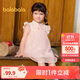 巴拉巴拉童裝女童連衣裙寶寶夏裝2024兒童裙子網(wǎng)紗國風(fēng)旗袍裙208224111021
