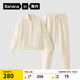 蕉內絨絨501H睡衣睡褲女士珊瑚絨長(cháng)袖長(cháng)褲秋冬季情侶可外穿家居服套裝