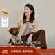 茵曼巴恩風(fēng)牛仔夾克外套2025秋女裝新款落肩袖上衣 古杏色 S