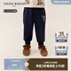 Teenie Weenie Kids小熊童裝25年款新款男女寶寶彈力刺繡仿牛仔褲 藏青色 100 cm