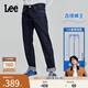 Lee【張凌赫代言】726標準中腰直腳丹寧回潮深藍直筒男牛仔褲潮流 深藍色（褲長(cháng)31） 34 (160-170斤可選)