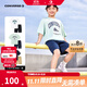 Converse匡威童裝男童套裝2025夏季新款中大童休閑短t短褲兩件套寬松上衣 蘆薈綠 160 /80 【建議身高158-170cm】