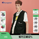 Champion冠軍秋季新款戶(hù)外露營(yíng)工裝風(fēng)馬甲背心V領(lǐng)拉鏈外套情侶裝 黑色 L