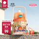 babycare大肚吸管水杯雙飲運動(dòng)外出便攜兒童水杯大容量男女水壺600ml 塔爾曼橙