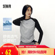 森馬（Semir）[商場(chǎng)同款]長(zhǎng)袖T恤女短款修身收腰2025吸濕速干秋裝101525101002