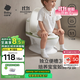 babycare馬桶坐便器蹲便器兒童馬桶仿真馬桶坐便圈2-6歲寶寶便盆溫特綠