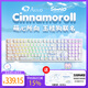 AKKO5108B Plus玉桂狗聯(lián)名三麗鷗MOA鍵帽有線(xiàn)無(wú)線(xiàn)藍牙三模機械鍵盤(pán)RGB108鍵