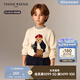 Teenie Weenie Kids小熊童裝25年新款秋冬男女童經(jīng)典純棉套頭毛衣 白色 男熊 120 cm