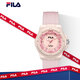 斐樂(lè )（FILA）手表初高中考試專(zhuān)用靜音學(xué)生手表潮流時(shí)尚小清新女表石英表送禮物 【粉紅色】 6730-005