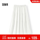 森馬（Semir）半身裙女松緊腰蛋糕裙百搭2025夏季肌理雪紡長(cháng)裙垂感107425120060