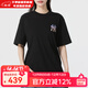 美職棒（MLB）官方 新款短袖女涼感漸變背復古標大logo運動(dòng)T恤男3ATSX0353 紐約洋基隊/黑色 L 175/96A