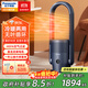 松下（Panasonic）取暖器電暖器電熱暖風(fēng)機家用電暖氣冷暖兩用一體機無(wú)葉循環(huán)電風(fēng)扇取暖神器客廳全屋升溫大面積 DS-PL2023CH極光灰【冷暖兩用+空氣過(guò)濾】