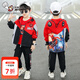 奧特曼童裝男童套裝春秋款2025新款蜘蛛俠衣服兒童秋裝帥氣男孩時(shí)髦兩件 紅色 110 建議100-110cm4-5歲