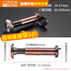 卡貝（cobbe）貓眼門(mén)鏡防撬老式防盜門(mén)廣角通用高清家用攝像頭普通門(mén)鈴堵孔 孔徑14-17門(mén)厚62-105（紅古）