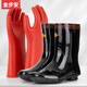 金步安 20kv絕緣雨靴12kv絕緣手套橡膠電工安全套裝 42碼BL-108TZ