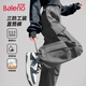 班尼路（Baleno）美式三防工裝褲子女2025秋冬季新款加絨加厚保暖兩穿束腳休閑長(cháng)褲