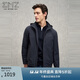 EMZ鄂爾多斯【超聲波棉填充】25秋冬商務(wù)休閑輕量保暖可脫帽男士棉衣