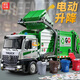 翊玄玩具 超大號垃圾車(chē)環(huán)衛車(chē)工程車(chē)清運車(chē)自裝自卸垃圾桶兒童玩具禮物