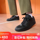 Jordan男子休閑鞋 喬丹黑武士AJ1 JORDAN 1 緩震運動(dòng)鞋553558-093黑43